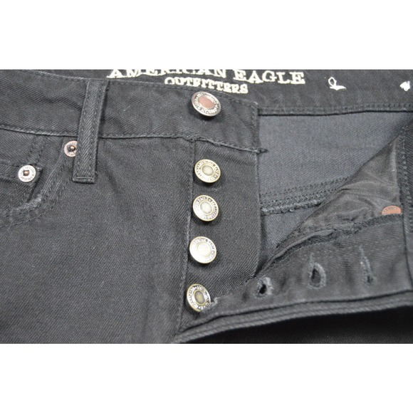 American Eagle Outfitters Women's Juniors Jean Skirt Black Size 0 Pre-Owned - Picture 11 of 11